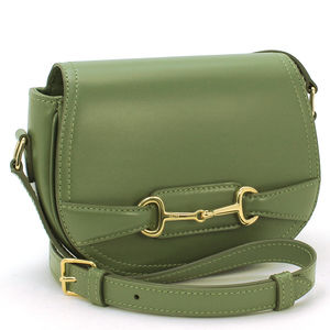 Celine Shoulder Bag Crecy Small Light Khaki Horsebit Crossbody
